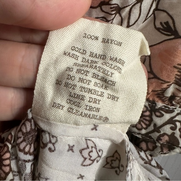 Spell Romper Boho Floral Tassels Festival Summer Dainty Vacation Size Medium - Picture 6 of 7